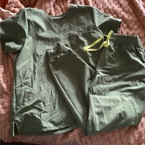 Figs scrub set fern L/M